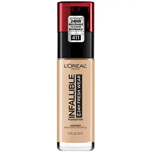 Best Budget: L’Oreal Paris Infallible Fresh Wear 24 Hr Liquid Foundation Makeup