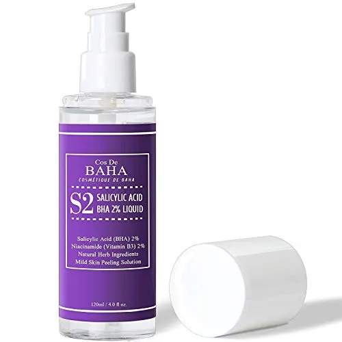 Best for Hyperpigmentation: Cos De Baha Mild Skin Peeling Solution, Salicylic Acid BHA 2%