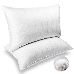 Best Hypoallergenic: NEIPOTA Cooling Side Sleeper Pillows, 2 Pack