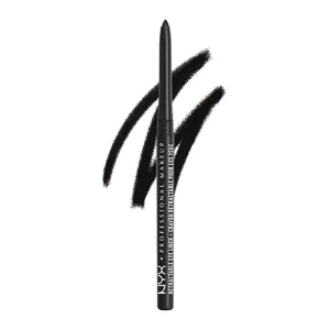 NYX Retractable Long-Lasting Mechanical Eyeliner Pencil, Black