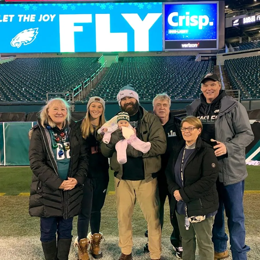 Kylie Kelce Game Day Style