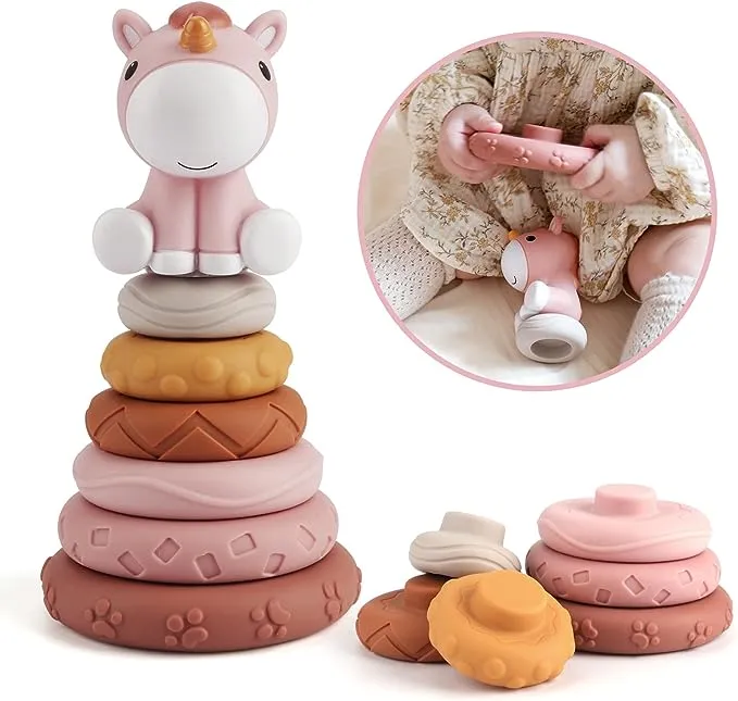 Nueplay 7-Piece Stacking & Nesting Baby Toys