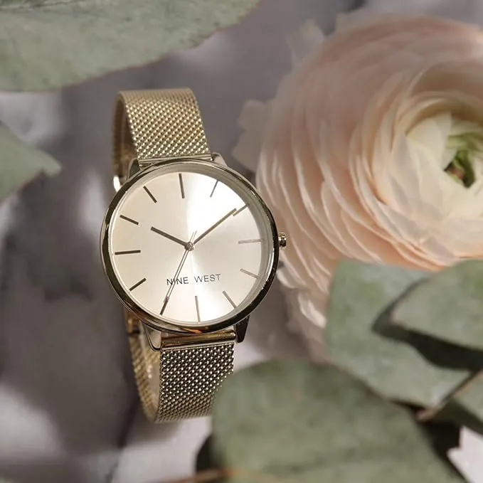 Nine West gold watch