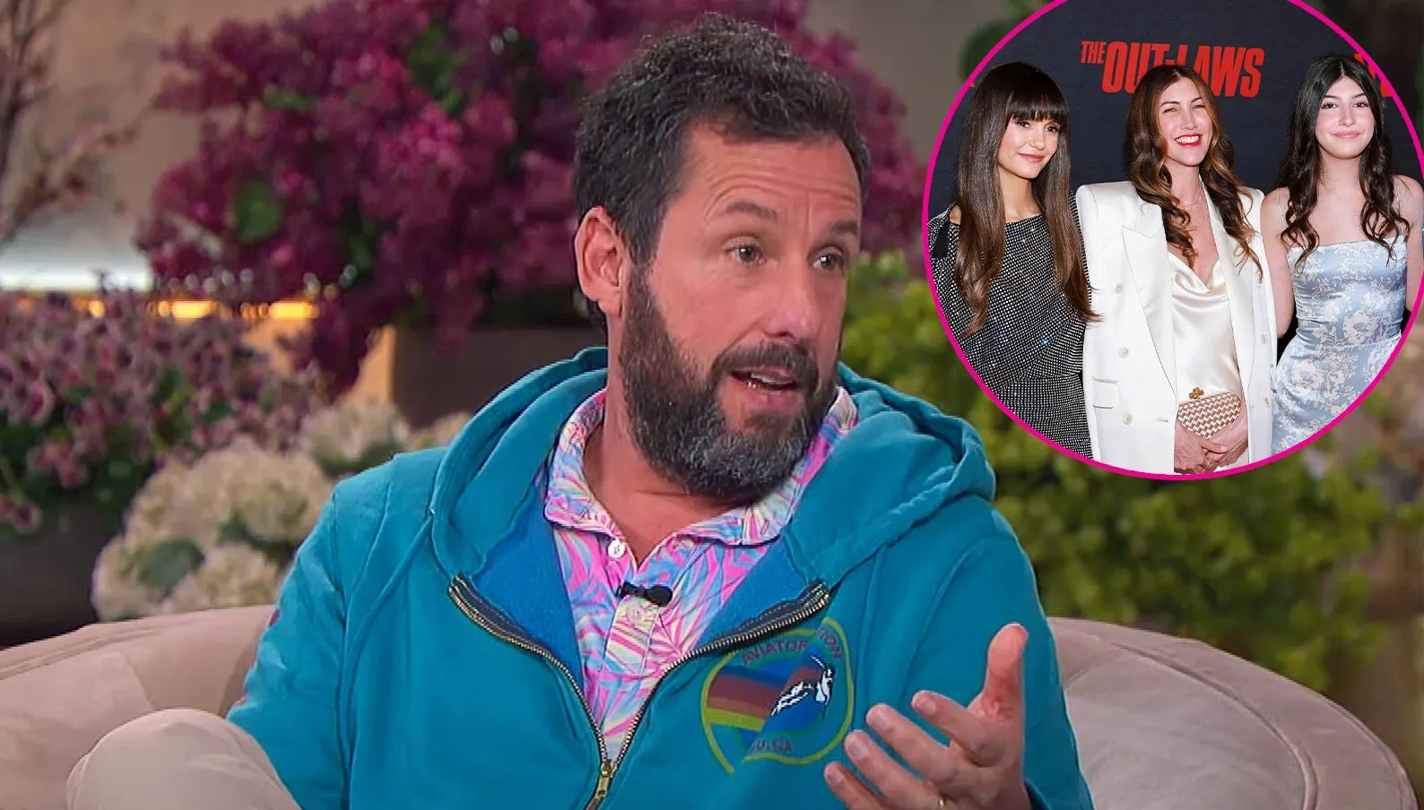 Adam Sandler Reveals Daughters Hate His Kissing Scenes on Screen But Wife Says Let Daddy Kiss 453