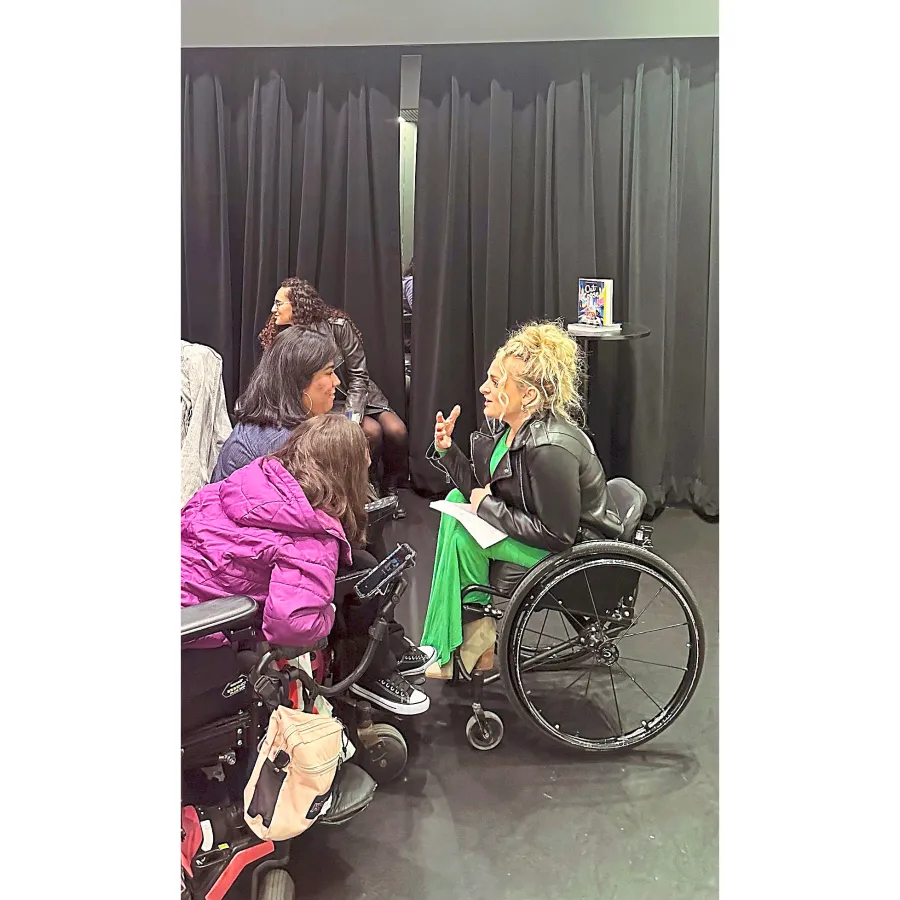 Ali Stroker Jokes That Her 12 Month-Old Son Jesse Is a Better Driver Than She Is