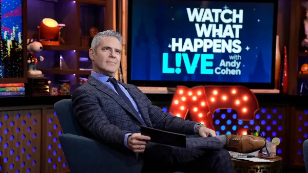 Andy Cohen Needs a Drink After Killer Reunion Taping for The Real Housewives of Salt Lake City