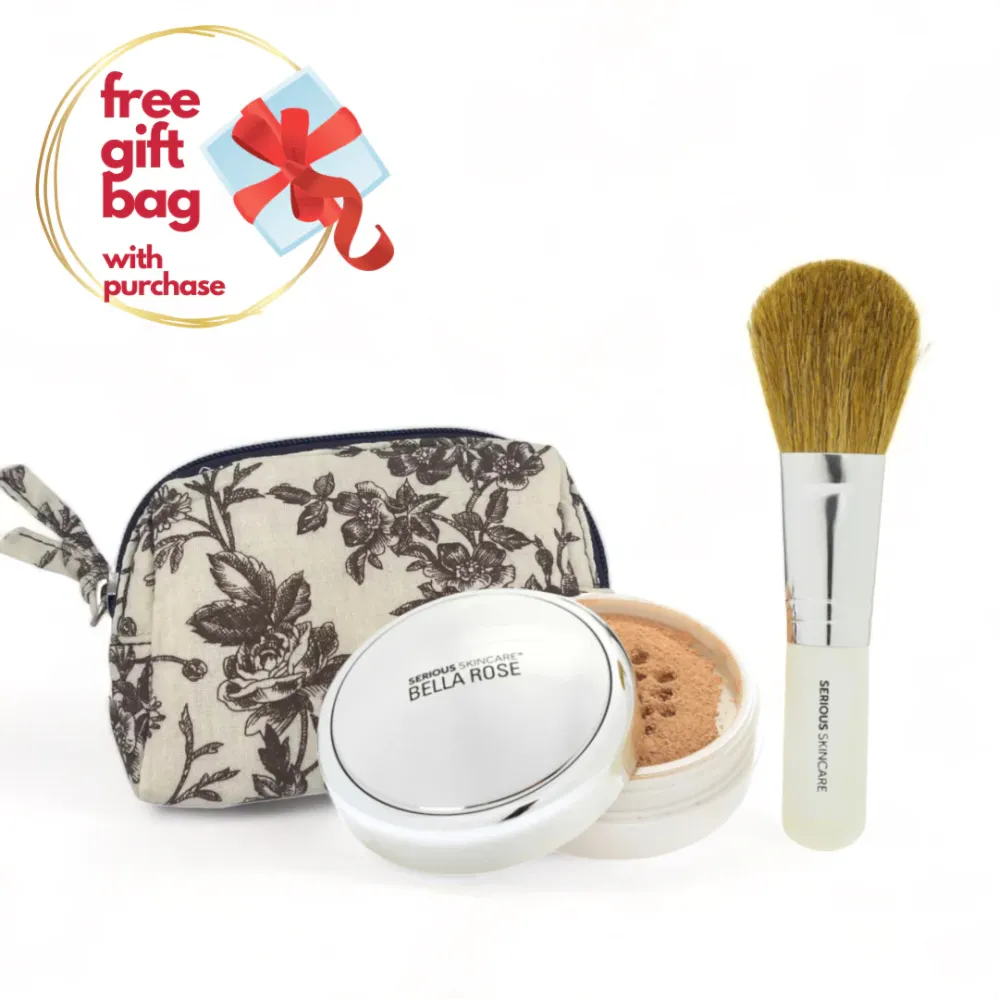 foundation and brush