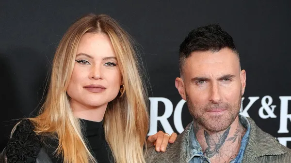 Behati Prinsloo and Adam Levine Make Rare Red Carpet Appearance at Rock and Roll Hall of Fame Show 210