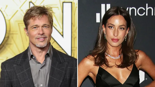Brad Pitt Ines de Ramon Cover Rollout