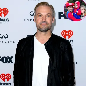Brian Austin Green s Sons Zane and Bodhi Match in Super Mario Costumes