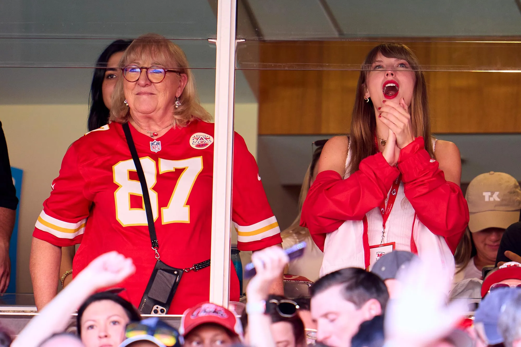 Donna Kelce Spotted at Eras Tour Movie