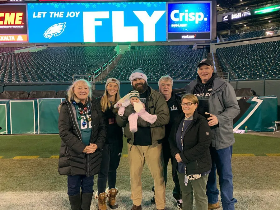 Donna Kelce Sweetest Grandparent Moments With Son Jason Kelce 3 Daughters