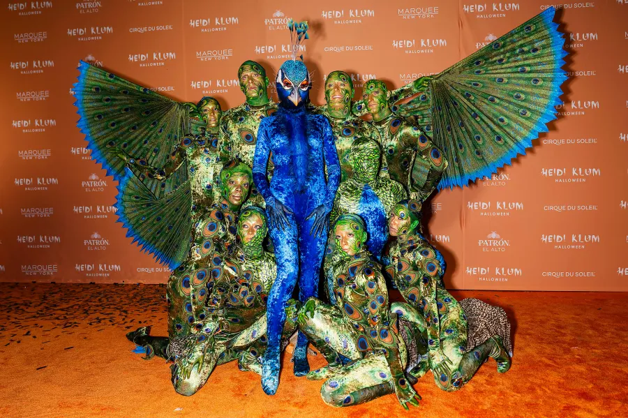 Feature Inside Heidi Klum Star-Studded Halloween Party in NYC