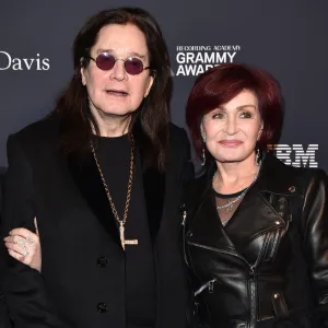 Pre-GRAMMY Gala and GRAMMY Salute to Industry Icons Honoring Sean "Diddy" Combs - Arrivals, Sharon and Ozzy Osbourne