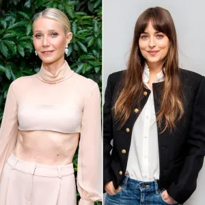 Gwyneth Paltrow Holds Hands With Ex-Husband Chris Martin’s Girlfriend Dakota Johnson