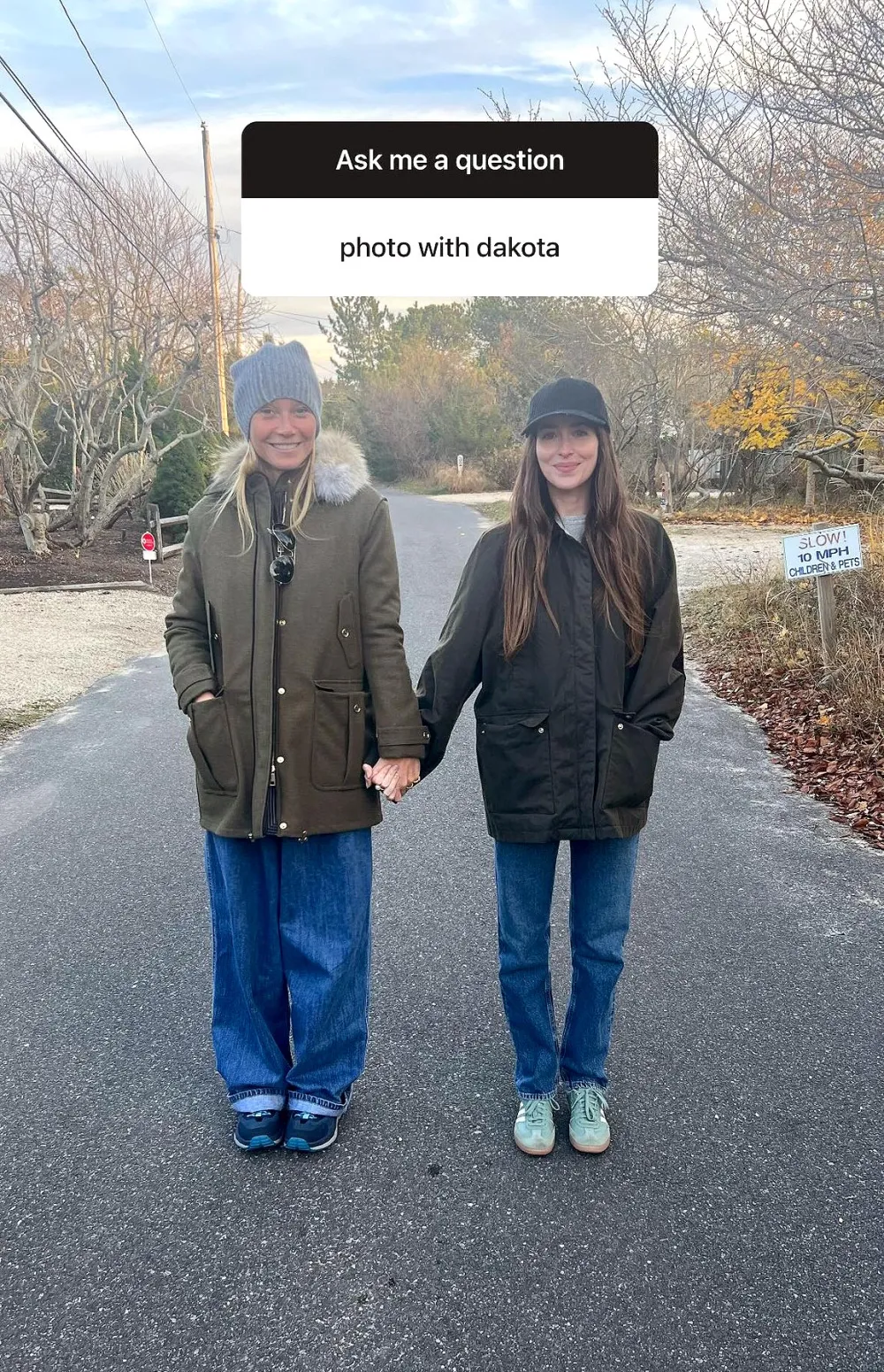 Gwyneth Paltrow Holds Hands With Ex-Husband Chris Martin&rsquo;s Girlfriend Dakota Johnson