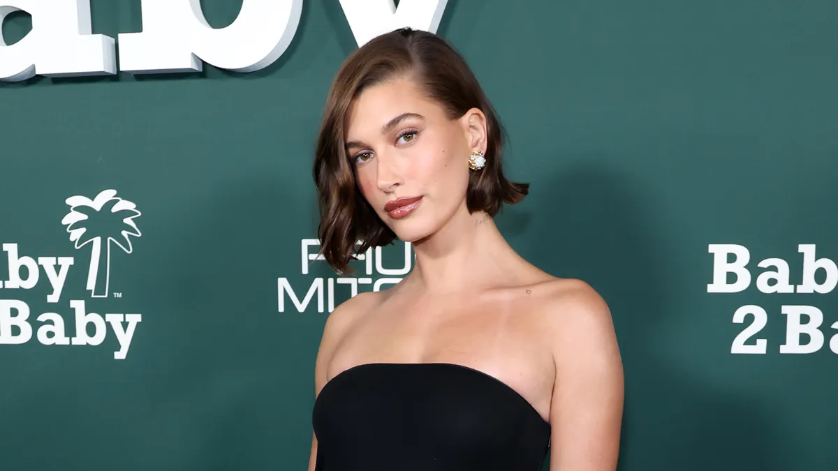 Hailey Bieber Is Giving Sugar Plum Fairy In Latest Holiday Makeup Tutorial
