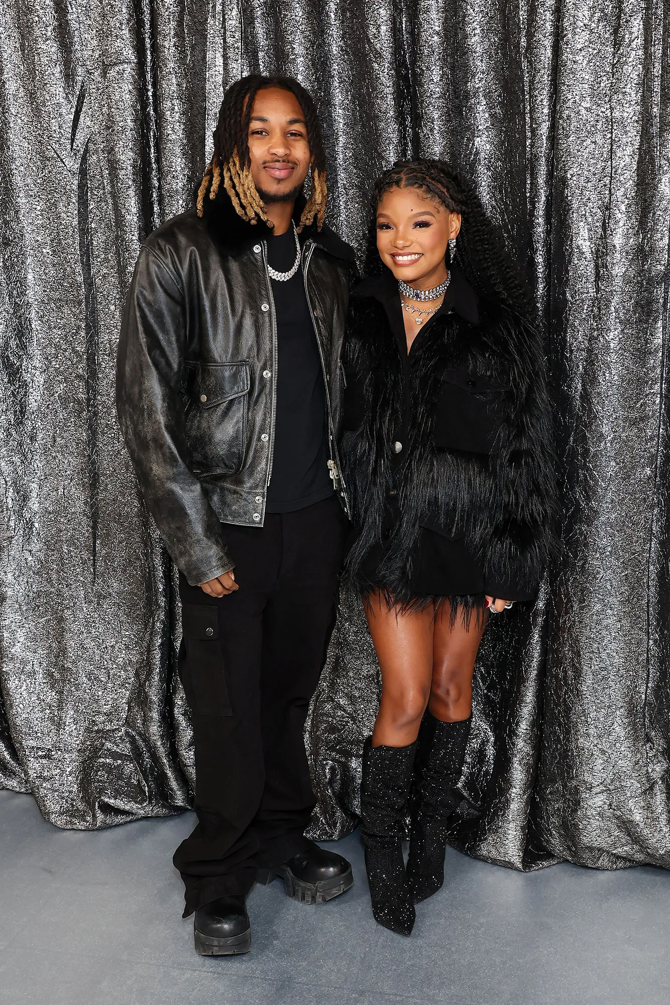 Halle Bailey and DDG Adorably Hold Hands After Renaissance Movie Premiere