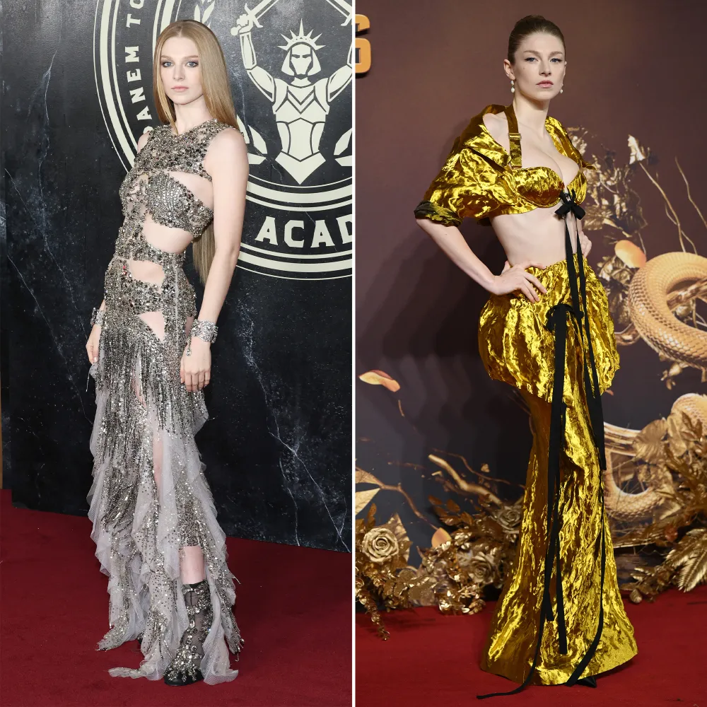 Hunter Schafer Flower Look