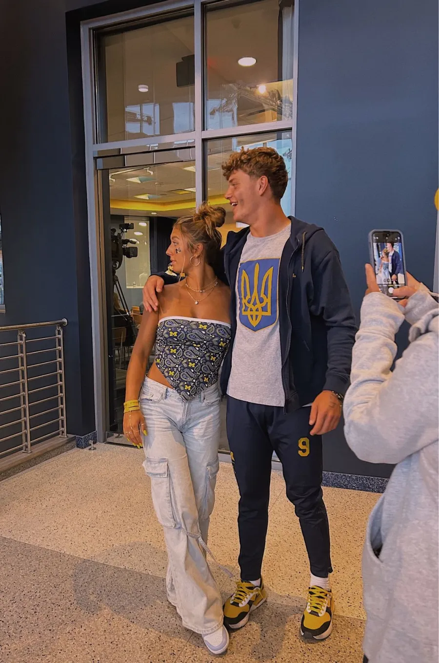 JJ McCarthy and Girlfriend Katya Kuropas