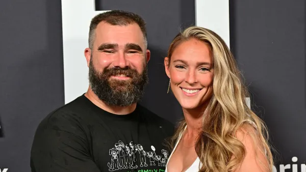 Jason Kelce Jokes Wife Kylie Already Calls Him Sexiest Man Alive