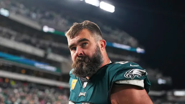 Jason Kelce Reacts to Being Named One of the Sexiest Men Alive Its Not Bad