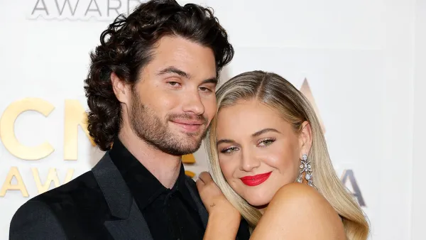 Kelsea Ballerini and Chase Stokes Are Barbie and Ken on the 2023 CMA Awards Red Carpet 405