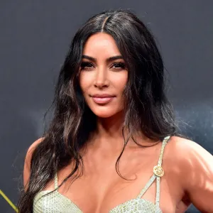 Kim Kardashian Kicks Off Her Christmas Decor With Enormous Light Display Lining Lavish L.A. Driveway