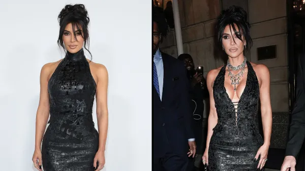 Kim Kardashian Wears Nearly Identical Dresses to CFDA Awards and Odell Beckhams Birthday Party