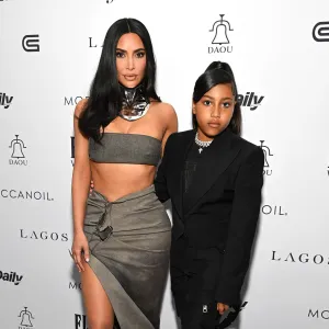 Kim Kardashian and Kanye West s Daughter North Eating an Onion Like an Apple Has Us Confused 778