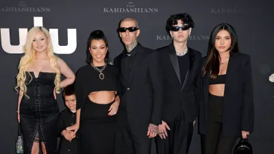 Kourtney Kardashian and Travis Barker s Kids Are So Excited to Have a Little Brother