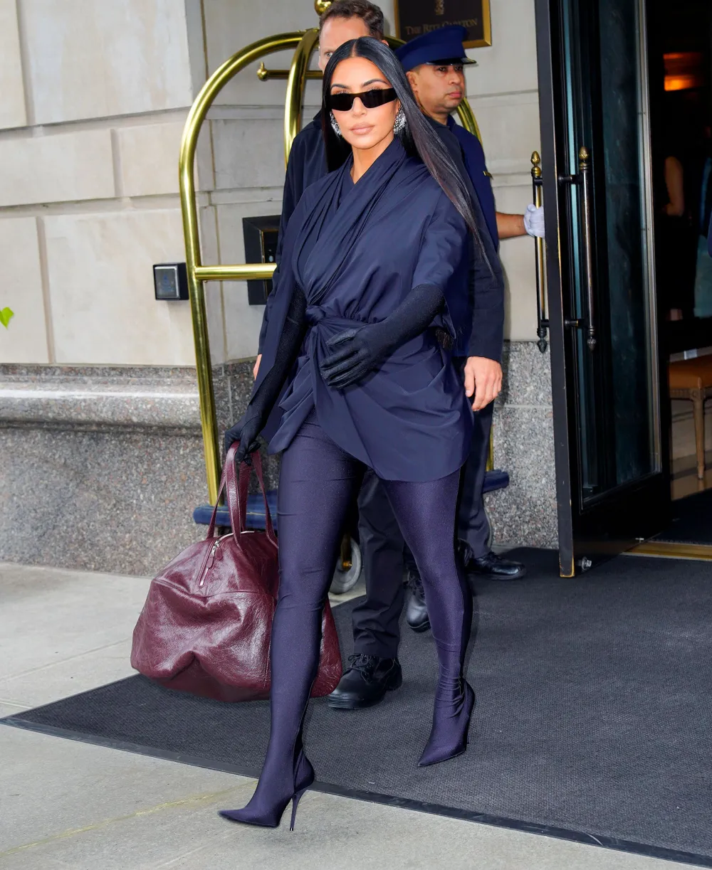 Kylie Jenner Takes a Note From Kim Kardashian Book in Pantaboots