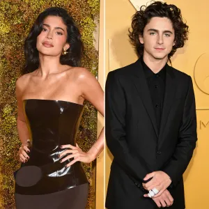Kylie Jenner and Timothee Chalamet Walk 2023 WSJ Innovator Awards
