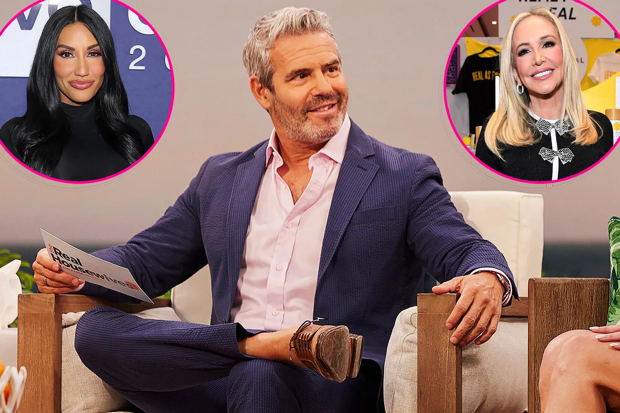 New Housewives Who Sat Next to Andy Cohen During 1st Reunion From RHOSCL s Monica to RHOC s Shannon 391