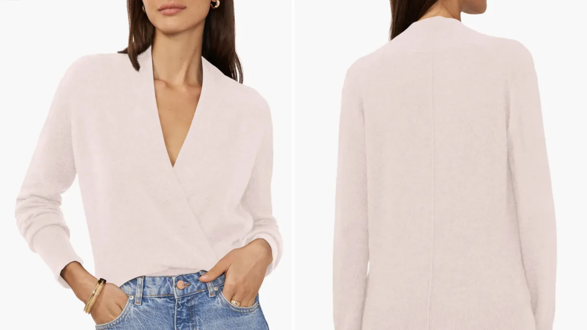 Nordstrom top that serves quiet luxury vibes