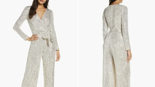 Nordstrom sequin jumpsuit
