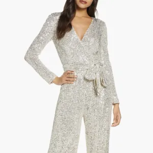 Nordstrom sequin jumpsuit