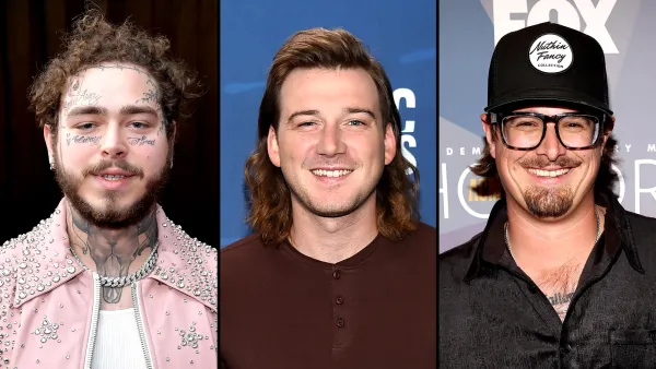 Post Malone Brings the Country With Morgan Wallen and Hardy at the 2023 CMA Awards