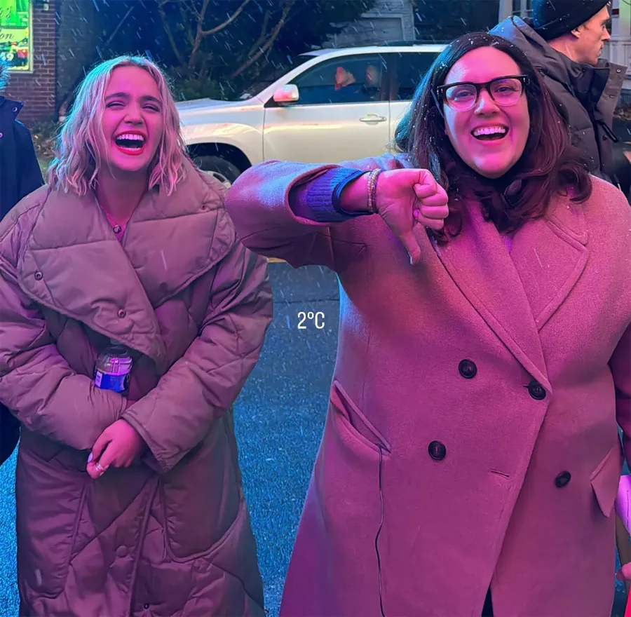 Stars Share Behind The Scenes Photos As They Resume TV Show Movie Shoots Post Strike