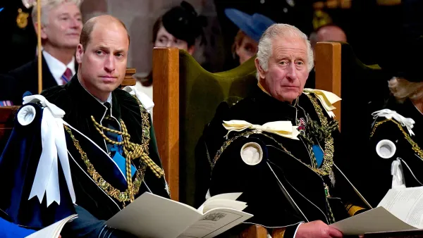 Prince William and King Charles III