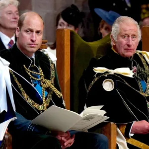 Prince William and King Charles III