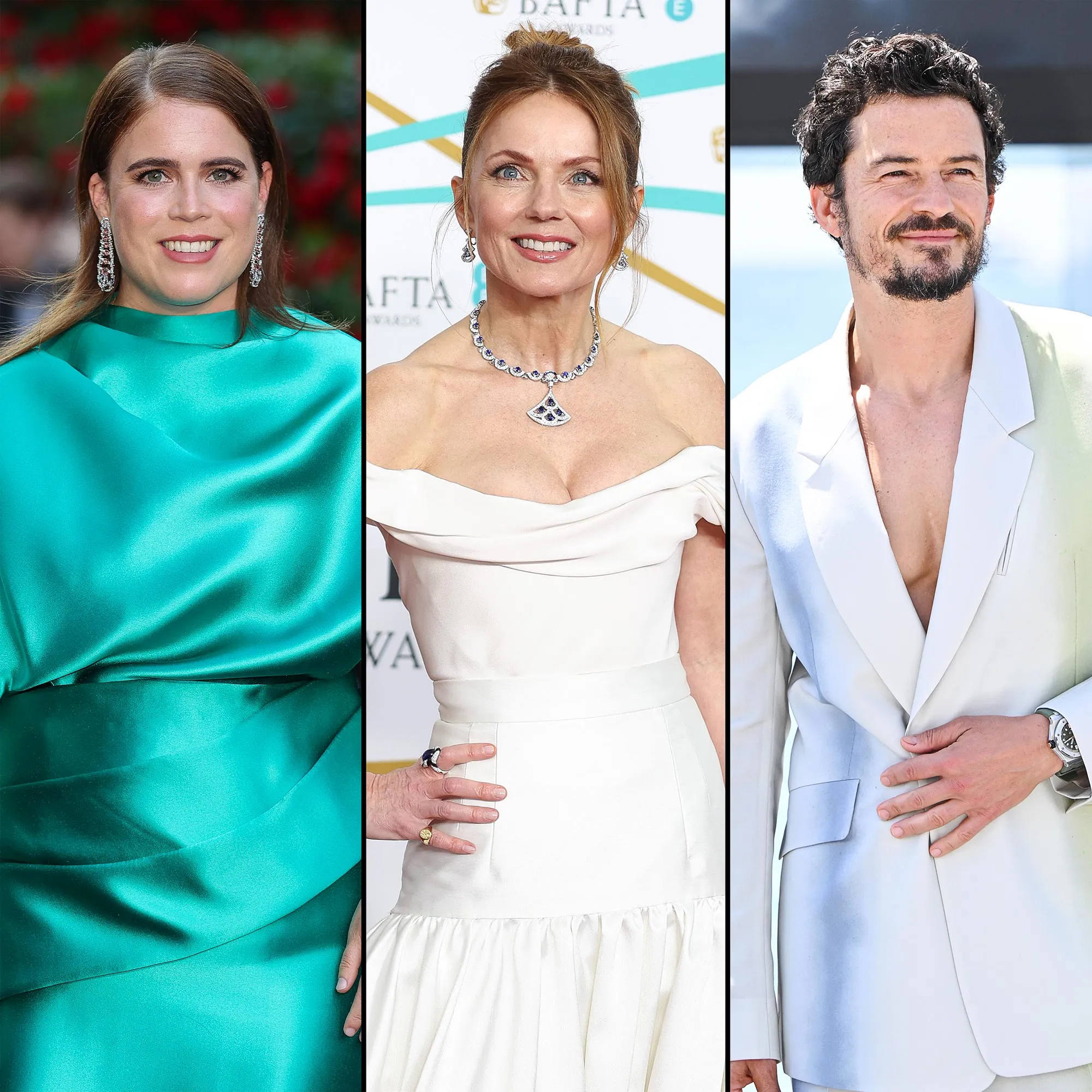 Princess Eugenie Buddied Up to Spice Girls Geri Halliwell and Orlando Bloom at F1 Race 512