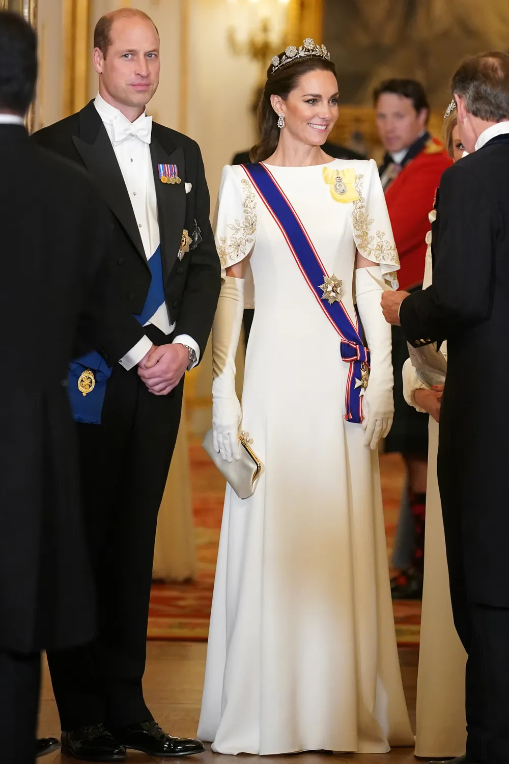 Princess Kate Wears Rare Diamond Tiara That Hasn&rsquo;t Been Worn in Almost a Century to a State Banquet