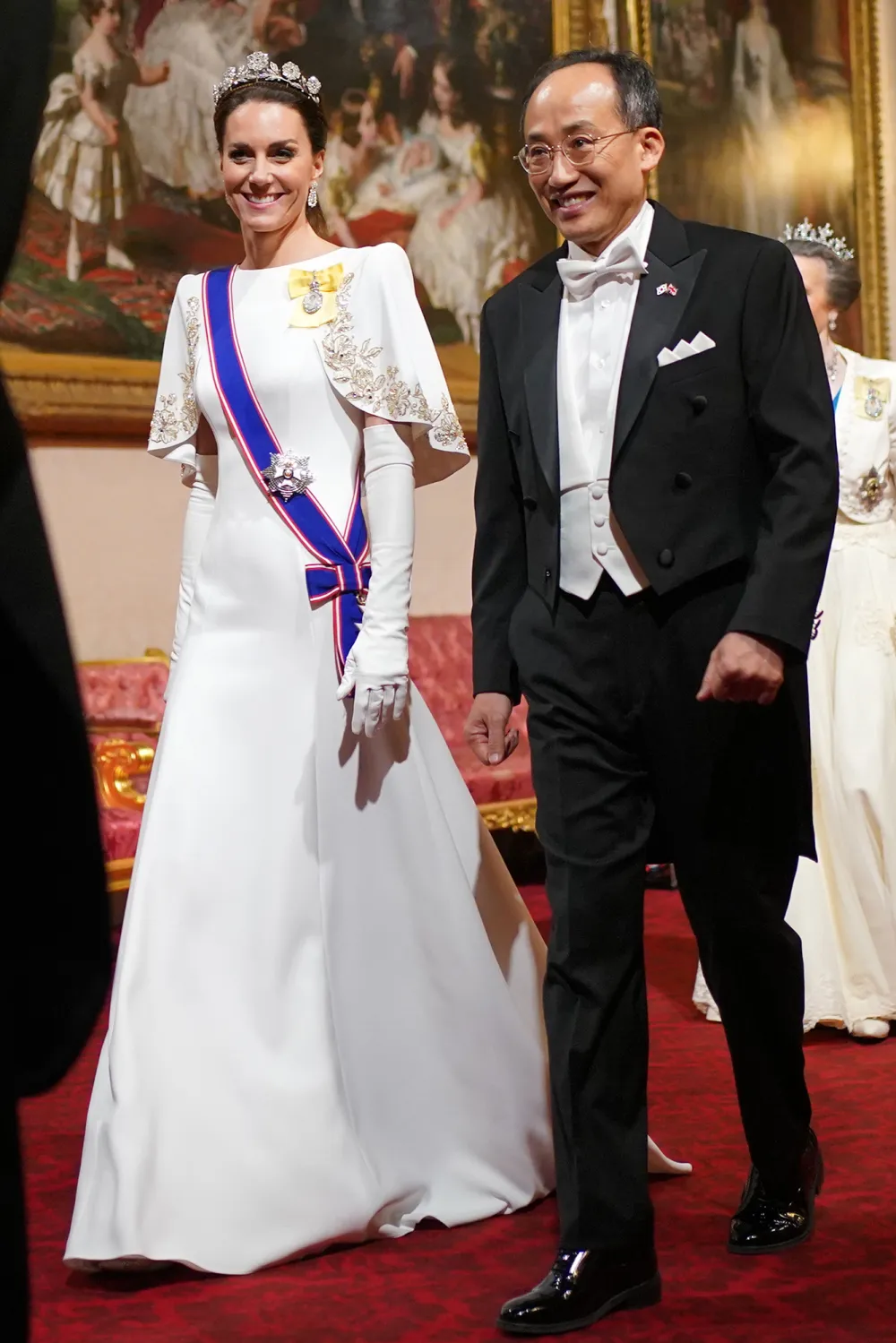 Princess Kate Wears Rare Diamond Tiara That Hasn&rsquo;t Been Worn in Almost a Century to a State Banquet