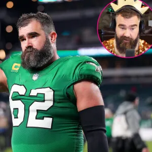 Promo Jason Kelce Dives Under the Sea for Halloween Thanks to King Triton Costume