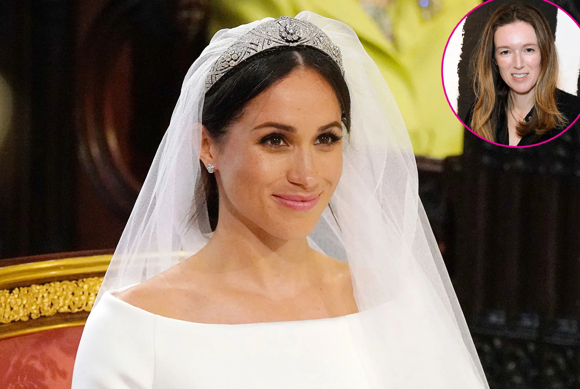 Promo Meghan Markle Wedding Dress Maker Recalls Very Private Design Process