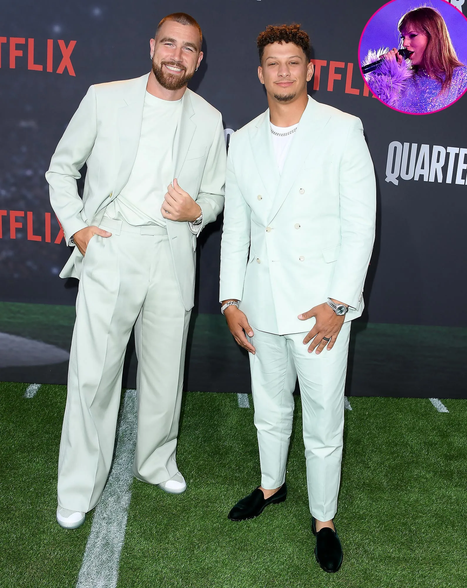 Promo Travis Kelce Attends Patrick Mahomes Charity Gala in Kansas City as Taylor Swift Kicks Off Tour