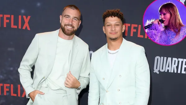 Promo Travis Kelce Attends Patrick Mahomes Charity Gala in Kansas City as Taylor Swift Kicks Off Tour
