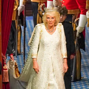 Queen Camilla Perfectly Rewears Her Famous Coronation Dress