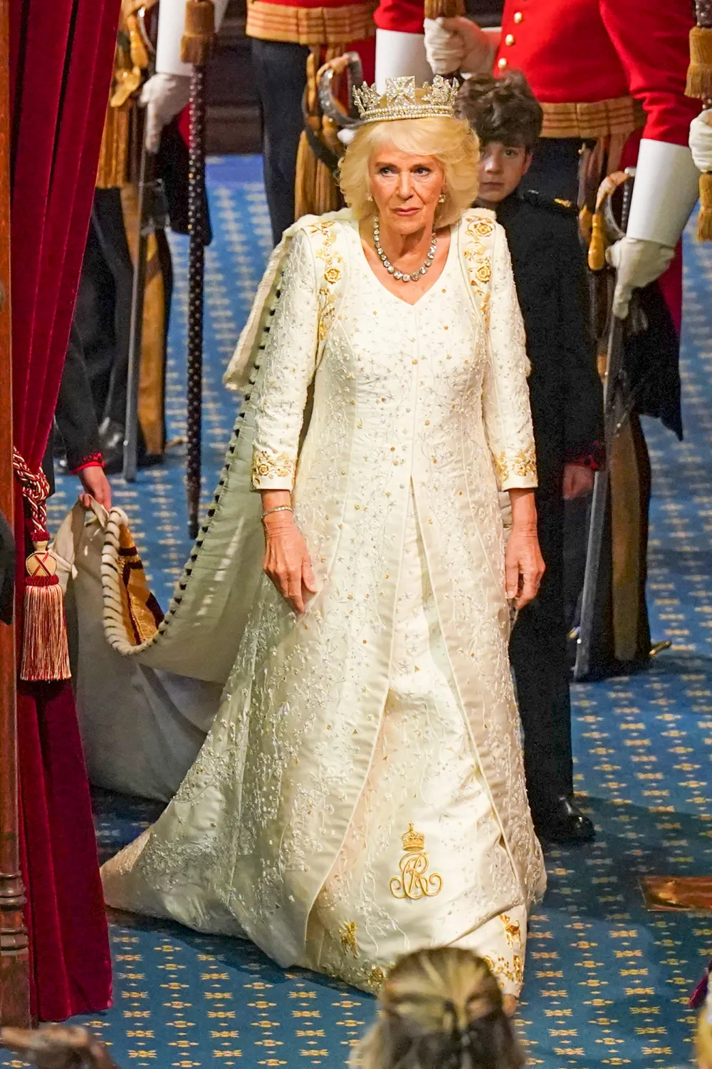Queen Camilla Perfectly Rewears Her Famous Coronation Dress